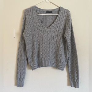 Brandy Melville cable knit sweater